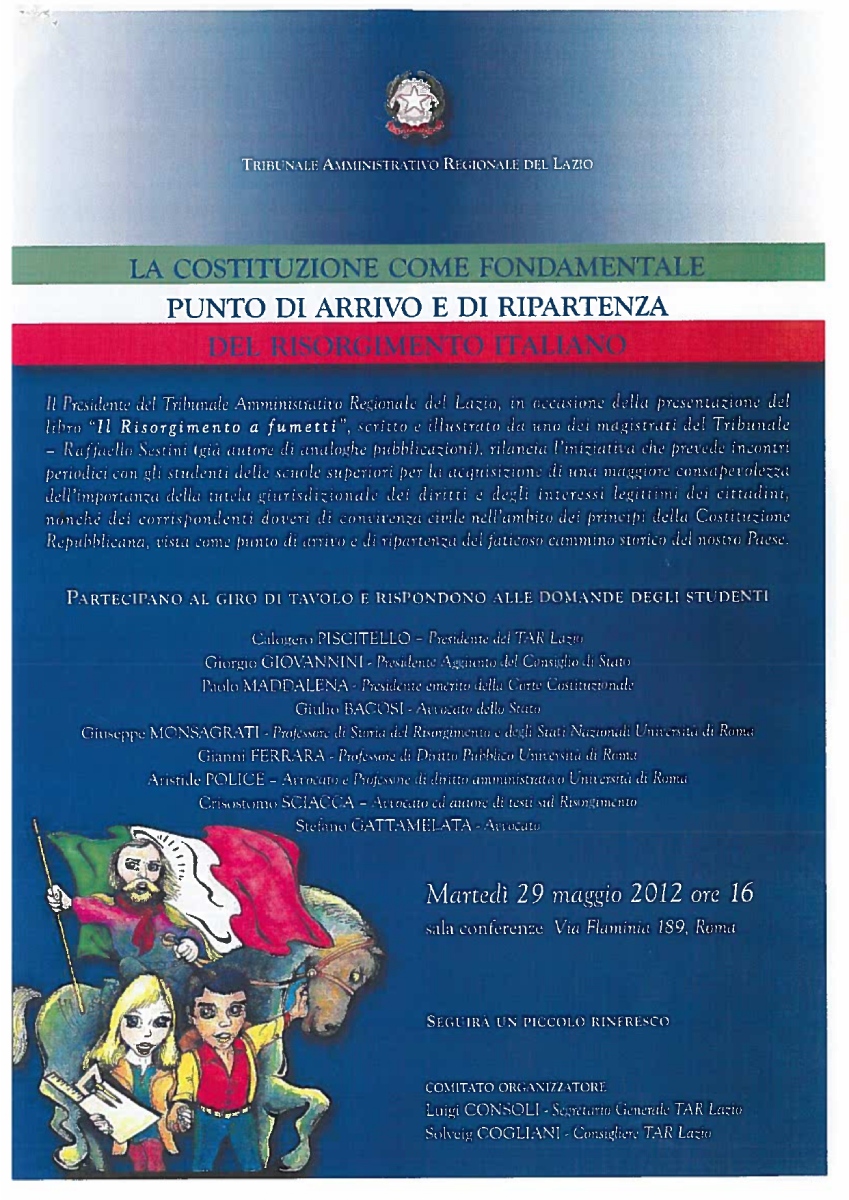 La Costituzione come fondamentale punto di arrivo e ripartenza del Risorgimento Italiano 29